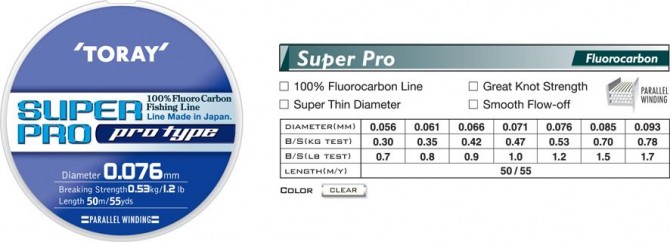 super pro - toray